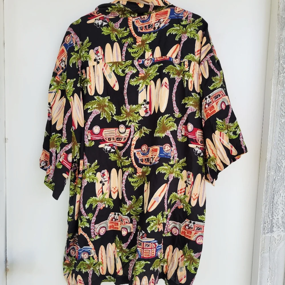 Vintage Disney Catalog Mickey Hawaiian Shirt 3X *Read* - Picture 9 of 9